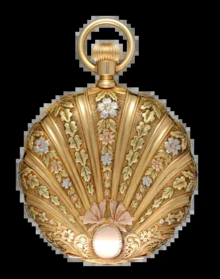 Three Colour Gold American Pocket Watch – Circa 1880 — عکس ۱ از رکورد آرشیو WatchMuseum