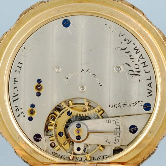 Three Colour Gold American Pocket Watch – Circa 1880 — عکس ۴ از رکورد آرشیو WatchMuseum