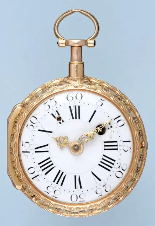 THREE COLOUR GOLD QUARTER REPEATING VERGE – 1770 — عکس ۲ از رکورد آرشیو WatchMuseum