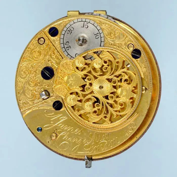 THREE COLOUR GOLD VERGE – Circa 1780 — عکس ۴ از رکورد آرشیو WatchMuseum