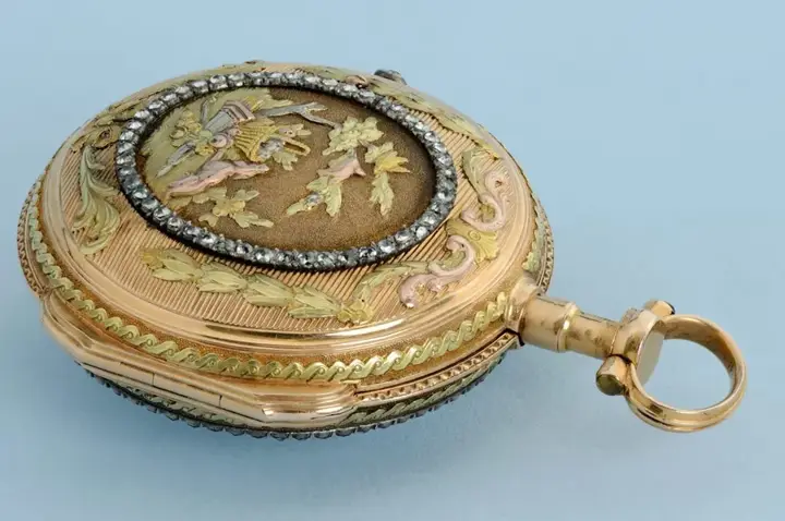 THREE COLOUR GOLD VERGE – late 18th Century — عکس ۳ از رکورد آرشیو WatchMuseum