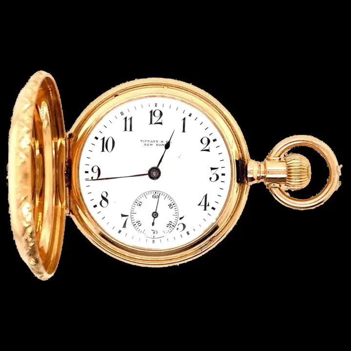 Tiffany & Co. Gold Pocket Watch – 1899 — عکس ۱ از رکورد آرشیو WatchMuseum