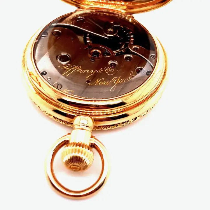 Tiffany & Co. Gold Pocket Watch – 1899 — عکس ۸ از رکورد آرشیو WatchMuseum