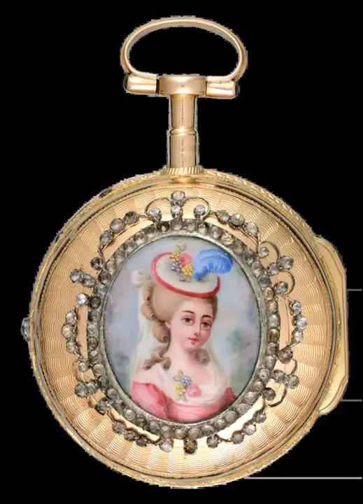 TWO COLOUR GOLD AND ENAMEL PAIR CASED VERGE – 1770 — عکس ۱ از رکورد آرشیو WatchMuseum