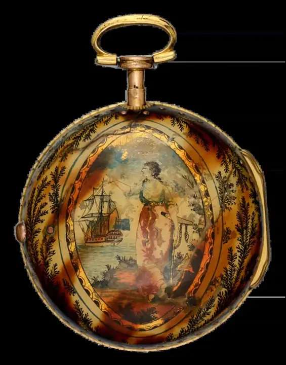 UNDERPAINTED HORN ENGLISH PAIR CASE – 1780 — عکس ۱ از رکورد آرشیو WatchMuseum