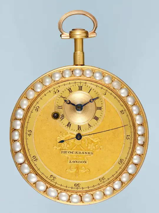 GOLD and ENAMEL cylinder by brockbanks- 1790 — عکس ۲ از رکورد آرشیو WatchMuseum