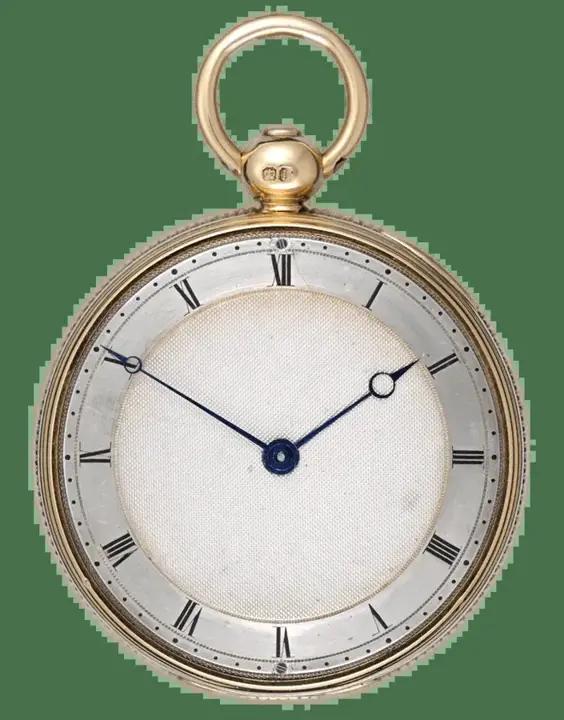 Unusual Gold Cylinder Pocket Watch – 1821 — عکس ۱ از رکورد آرشیو WatchMuseum
