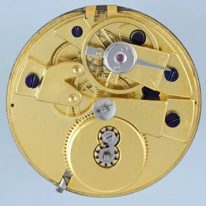 Unusual Gold Cylinder Pocket Watch – 1821 — عکس ۴ از رکورد آرشیو WatchMuseum