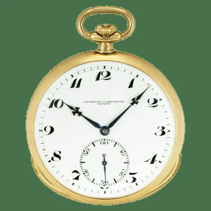 Vacheron Constantin 18ct Yellow Gold Dress Pocket Watch – C1920s — عکس ۱ از رکورد آرشیو WatchMuseum