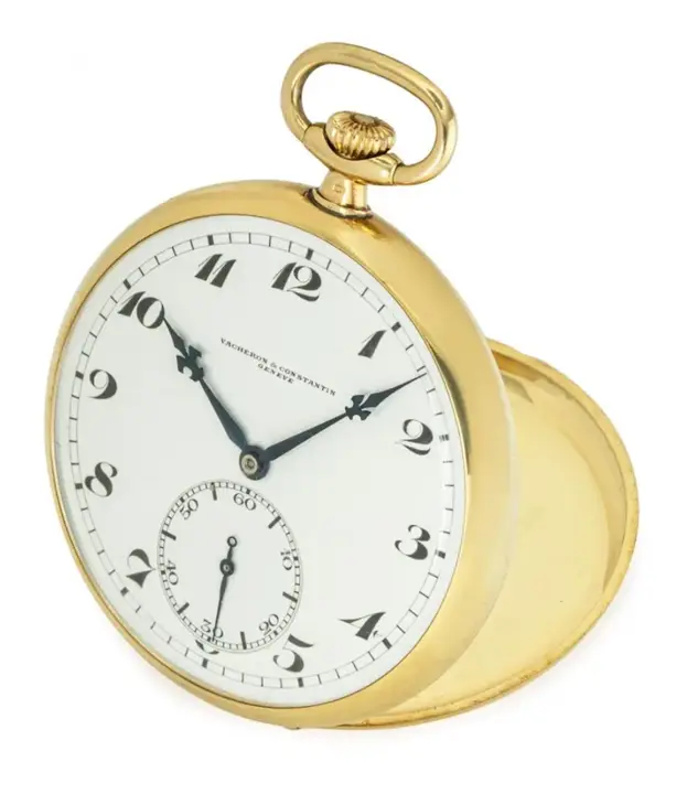 Vacheron Constantin 18ct Yellow Gold Dress Pocket Watch – C1920s — عکس ۲ از رکورد آرشیو WatchMuseum
