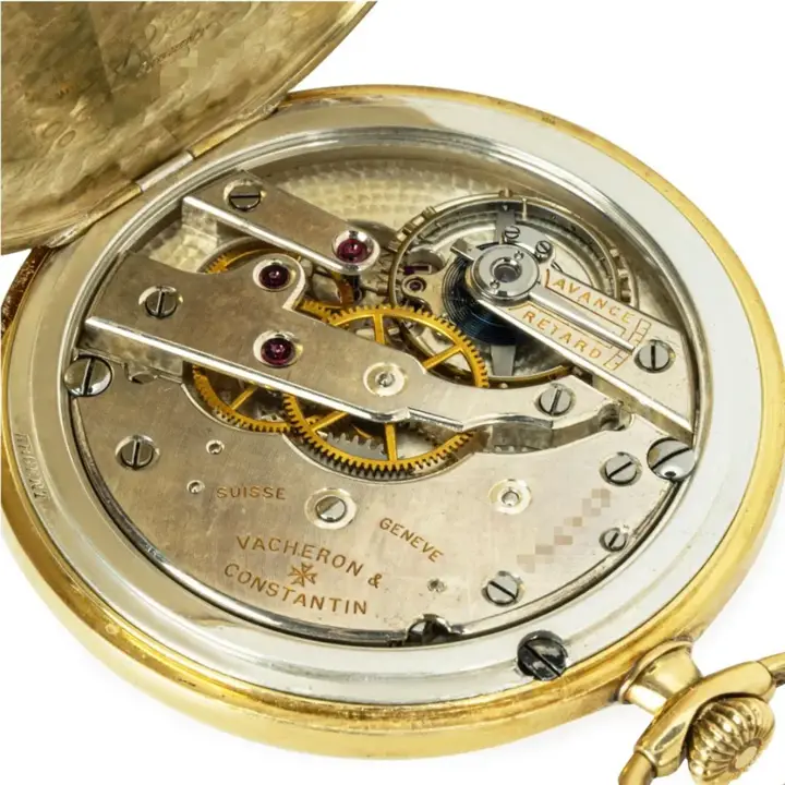 Vacheron Constantin 18ct Yellow Gold Dress Pocket Watch – C1920s — عکس ۴ از رکورد آرشیو WatchMuseum