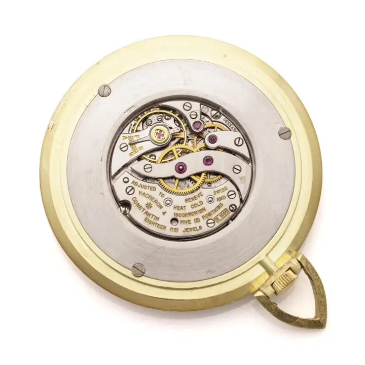Vacheron Constantin 18kt. yellow gold dress pocket watch – 1960’s — عکس ۸ از رکورد آرشیو WatchMuseum