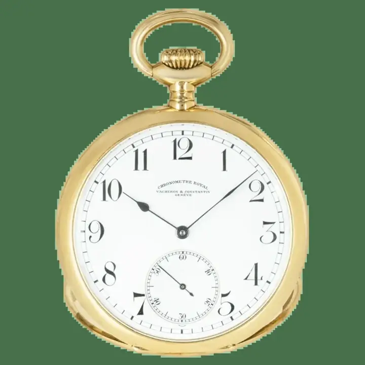 Vacheron Constantin Chronometer Royal 18CT Gold Pocket Watch – C1920 — عکس ۱ از رکورد آرشیو WatchMuseum