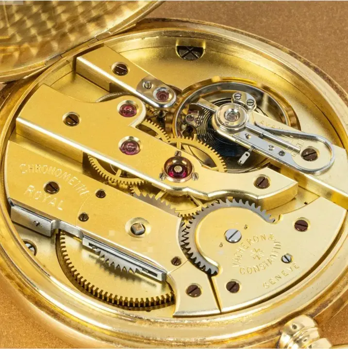 Vacheron Constantin Chronometer Royal 18CT Gold Pocket Watch – C1920 — عکس ۳ از رکورد آرشیو WatchMuseum