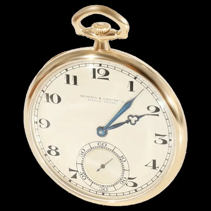 Vacheron Constantin Pocket Watch Men’s Watch in 18kt Yellow Gold – 1945 — عکس ۱ از رکورد آرشیو WatchMuseum