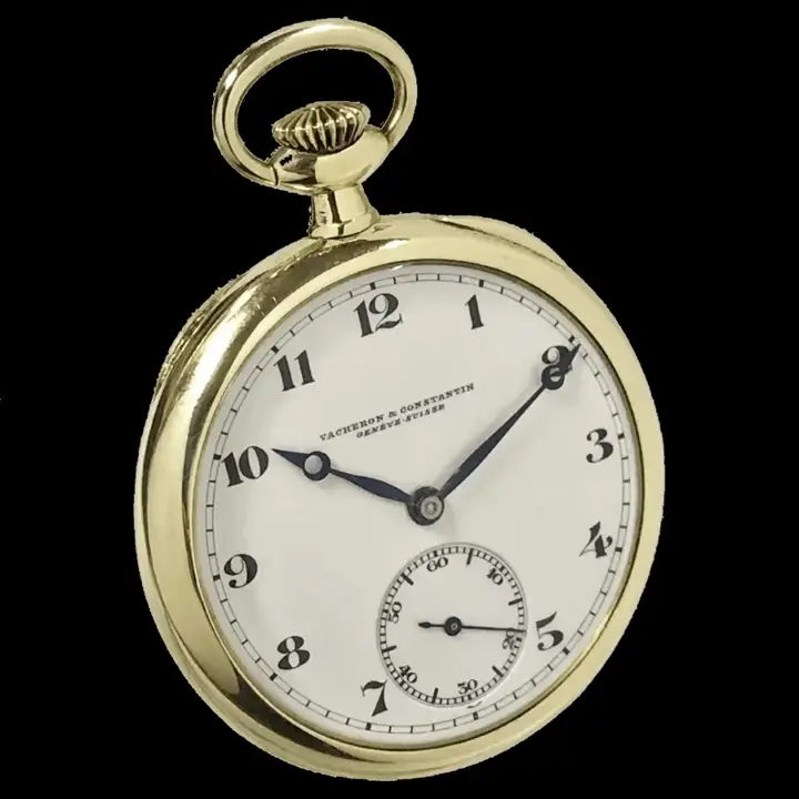 Vacheron & Constantin Yellow Gold Pocket Watch – 1920s — عکس ۱ از رکورد آرشیو WatchMuseum