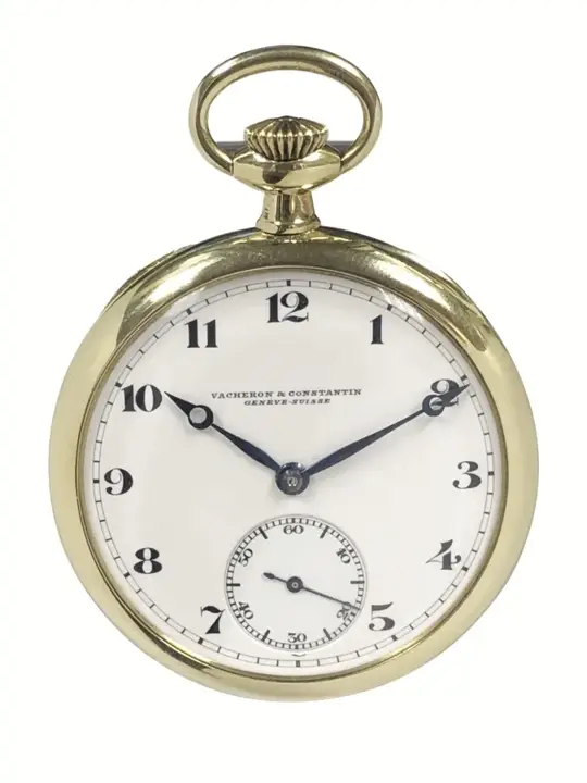 Vacheron & Constantin Yellow Gold Pocket Watch – 1920s — عکس ۲ از رکورد آرشیو WatchMuseum