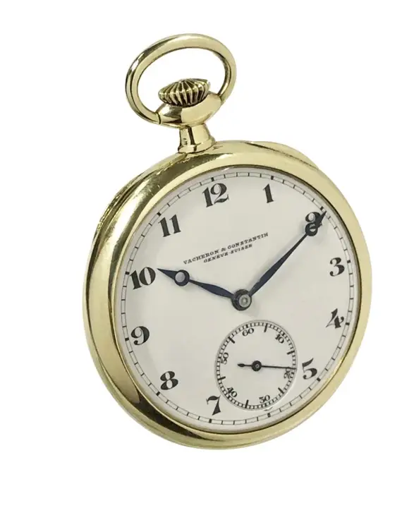 Vacheron & Constantin Yellow Gold Pocket Watch – 1920s — عکس ۳ از رکورد آرشیو WatchMuseum