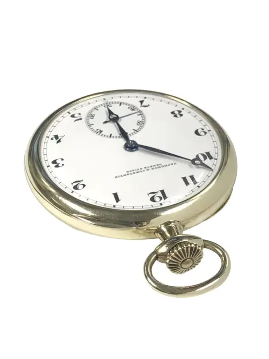 Vacheron & Constantin Yellow Gold Pocket Watch – 1920s — عکس ۴ از رکورد آرشیو WatchMuseum