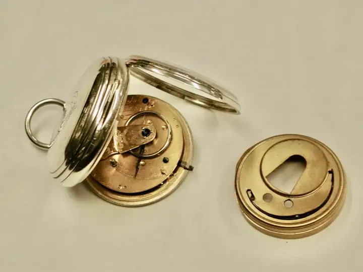 Victorian Silver Pocket Watch Assayed in London – 1862 — عکس ۵ از رکورد آرشیو WatchMuseum