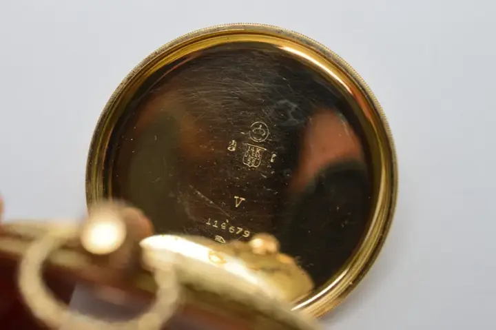 14K Yellow Gold Vogt Pocket Watch – early 20th Century — عکس ۳ از رکورد آرشیو WatchMuseum