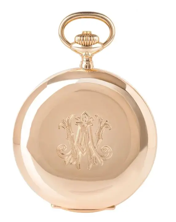 Omega Rose Gold Pocket Watch – C1900 — عکس ۲ از رکورد آرشیو WatchMuseum