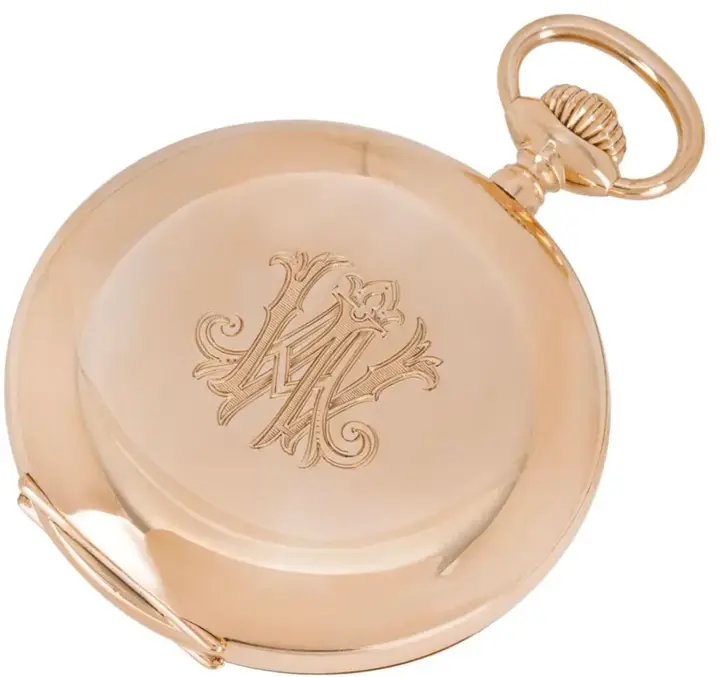 Omega Rose Gold Pocket Watch – C1900 — عکس ۷ از رکورد آرشیو WatchMuseum