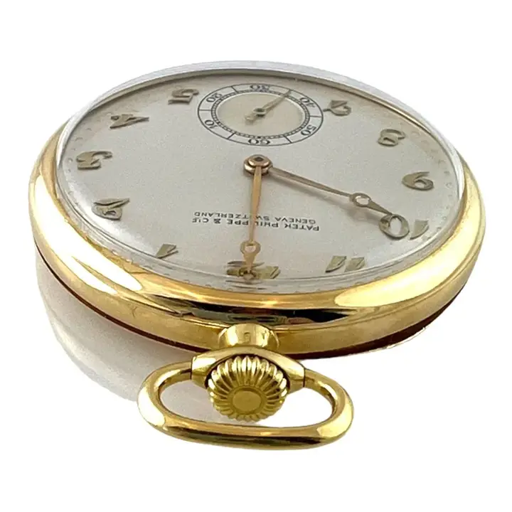 Patek Philippe 18 Karat Yellow Gold Pocket Watch – 1900 — عکس ۲ از رکورد آرشیو WatchMuseum