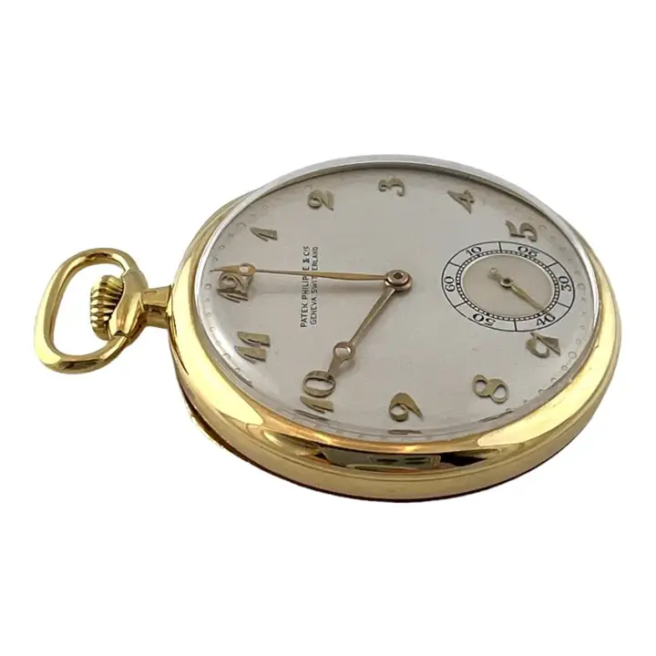 Patek Philippe 18 Karat Yellow Gold Pocket Watch – 1900 — عکس ۳ از رکورد آرشیو WatchMuseum