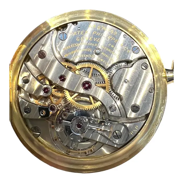 Patek Philippe 18 Karat Yellow Gold Pocket Watch – 1900 — عکس ۴ از رکورد آرشیو WatchMuseum