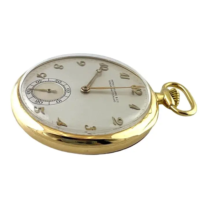 Patek Philippe 18 Karat Yellow Gold Pocket Watch – 1900 — عکس ۸ از رکورد آرشیو WatchMuseum