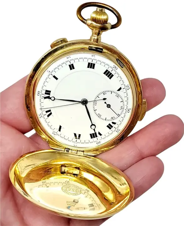 Paul Ditisheim 18 Karat Yellow Gold Solvil Original Box – Circa 1900s — عکس ۵ از رکورد آرشیو WatchMuseum
