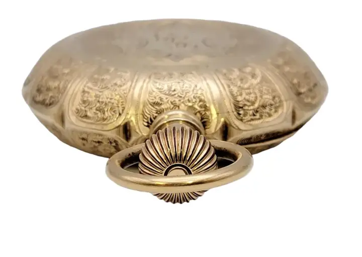 Waltham 14 Karat Yellow Gold Pocket Watch Floral Engraving – Circa 1888 — عکس ۴ از رکورد آرشیو WatchMuseum