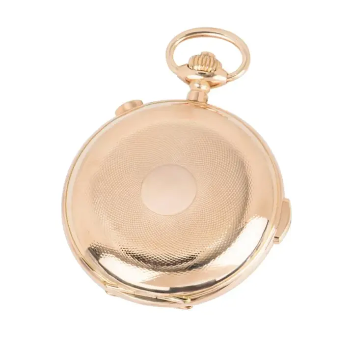 Volta 18ct Rose Gold Calendar Minute Chronograph Pocket Watch – 18th Century — عکس ۷ از رکورد آرشیو WatchMuseum