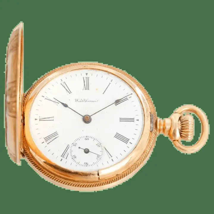 Waltham 14K Tri Gold Ladies Pendant Pocket Watch – 1899 — عکس ۱ از رکورد آرشیو WatchMuseum