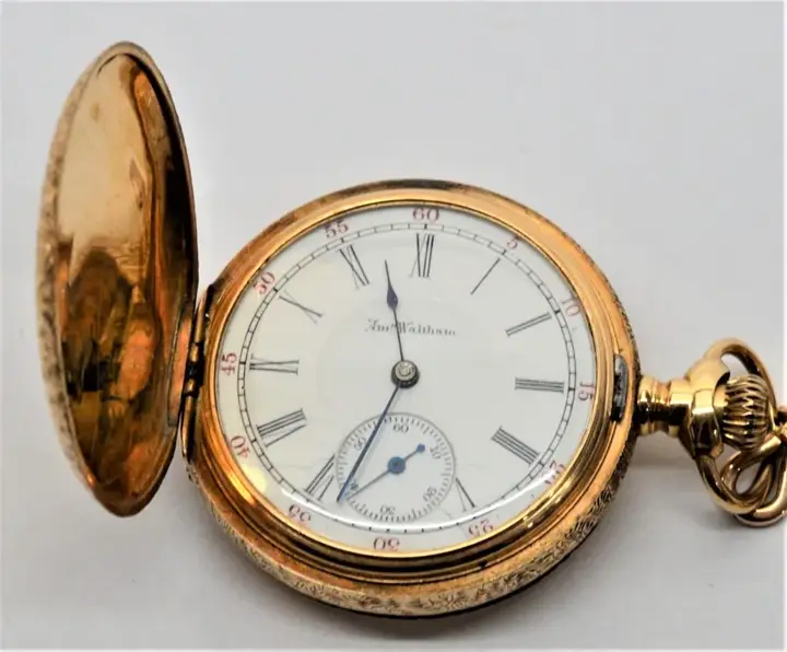 Waltham American Riverside Pocket Watch with Fob and Charms – 1897 — عکس ۶ از رکورد آرشیو WatchMuseum