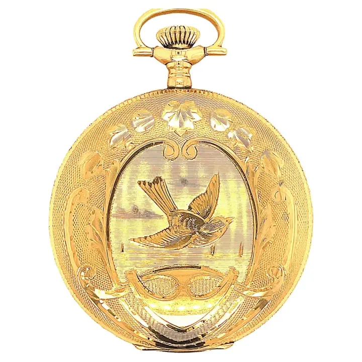 Waltham Gold Hunting Case Pocket Watch – 1919 — عکس ۲ از رکورد آرشیو WatchMuseum