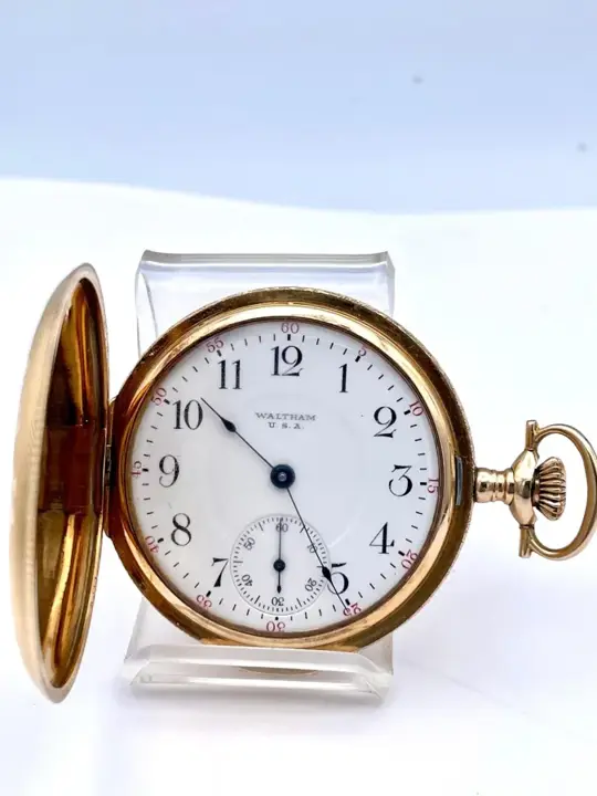 Waltham Gold Hunting Case Pocket Watch – 1919 — عکس ۳ از رکورد آرشیو WatchMuseum