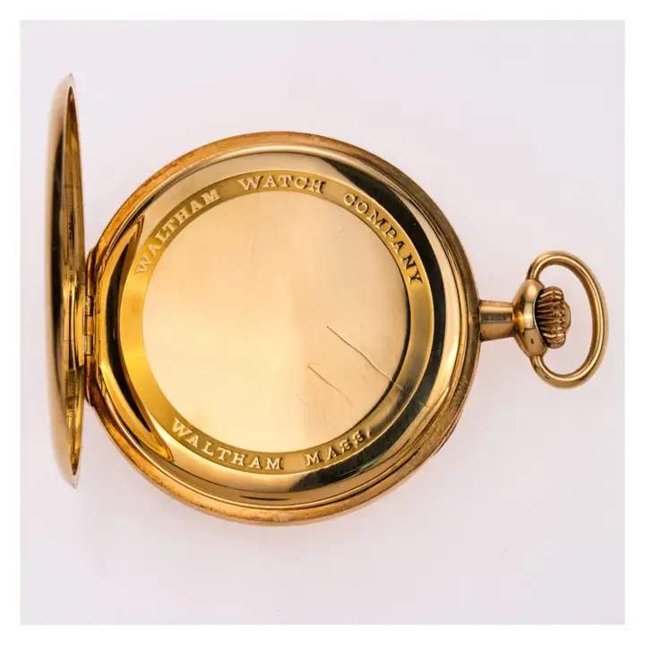Waltham Pocket Watch Ref Riverside in 14k Yellow Gold – 1915 — عکس ۳ از رکورد آرشیو WatchMuseum