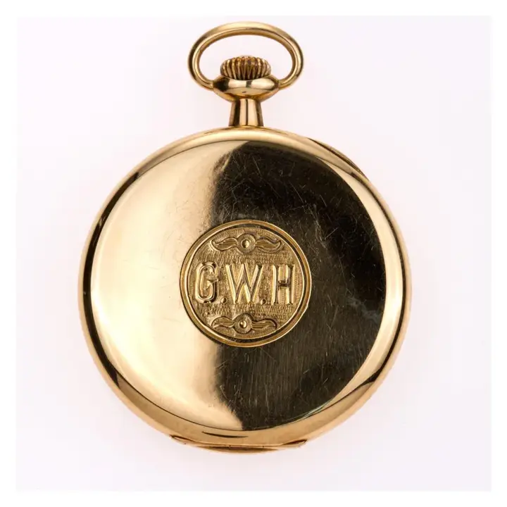 Waltham Pocket Watch Ref Riverside in 14k Yellow Gold – 1915 — عکس ۴ از رکورد آرشیو WatchMuseum