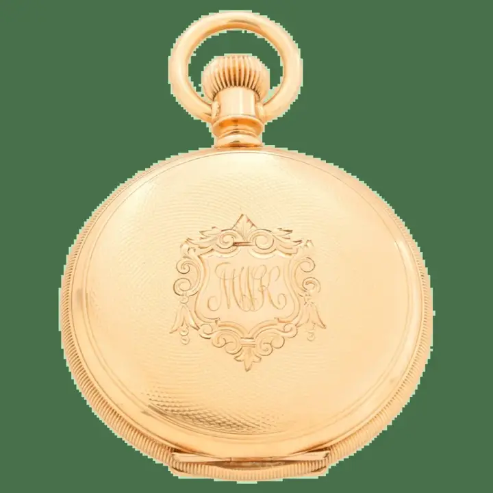 Waltham Presidential Presentation 18K Yellow Gold Pocket Watch – 1872 — عکس ۱ از رکورد آرشیو WatchMuseum