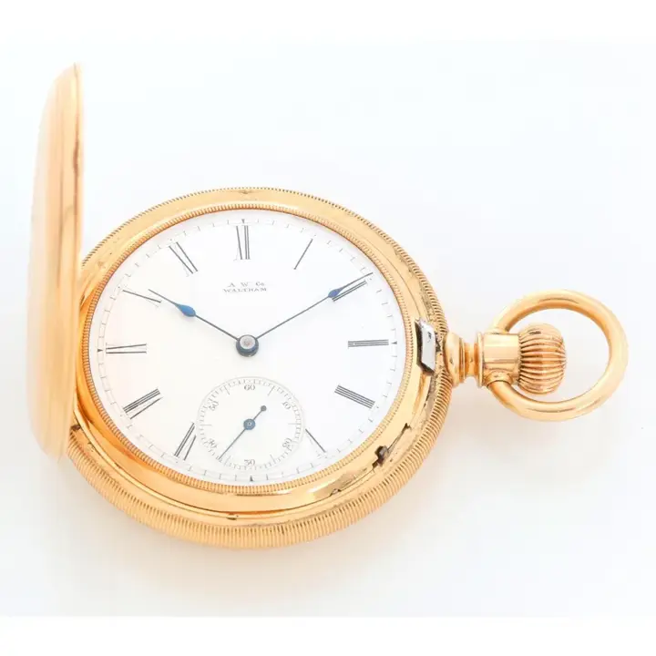Waltham Presidential Presentation 18K Yellow Gold Pocket Watch – 1872 — عکس ۲ از رکورد آرشیو WatchMuseum