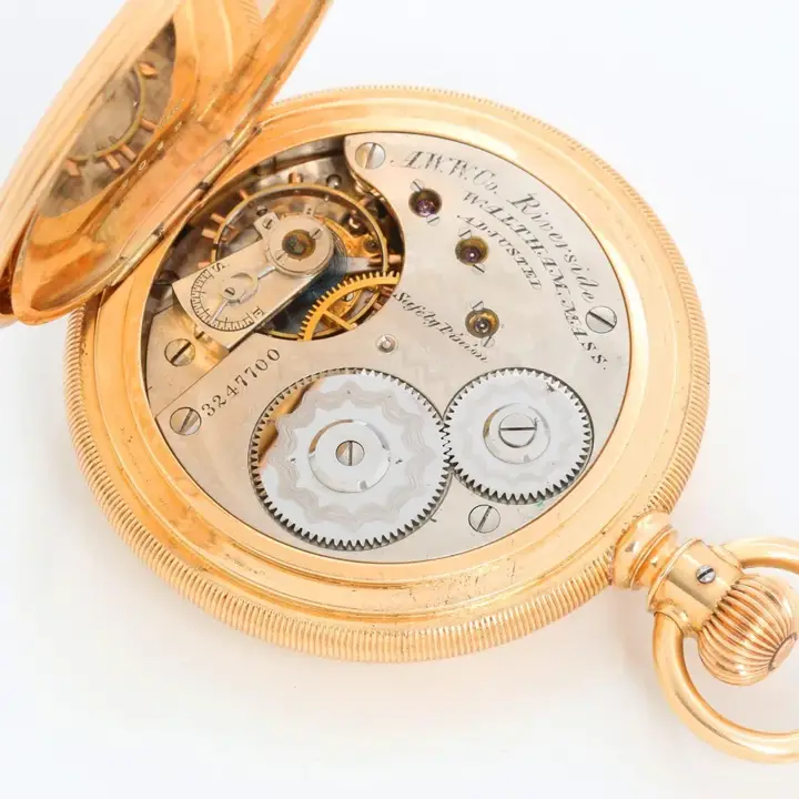 Waltham Presidential Presentation 18K Yellow Gold Pocket Watch – 1872 — عکس ۴ از رکورد آرشیو WatchMuseum
