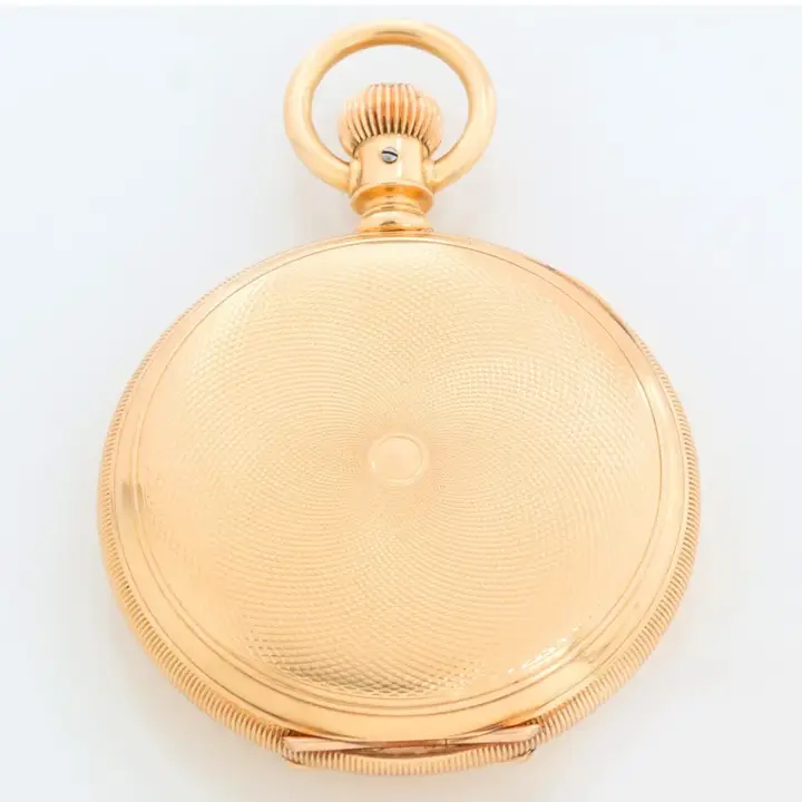 Waltham Presidential Presentation 18K Yellow Gold Pocket Watch – 1872 — عکس ۶ از رکورد آرشیو WatchMuseum