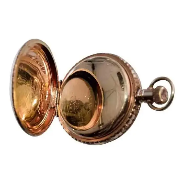 Waltham Yellow Gold Filled Art Nouveau Pocket Watch – 1893 — عکس ۷ از رکورد آرشیو WatchMuseum