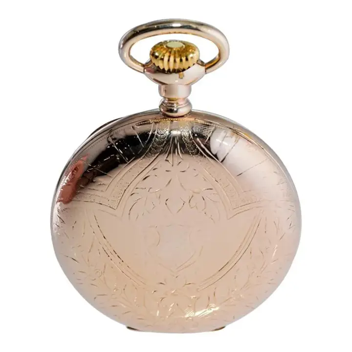 Waltham Yellow Gold Filled Art Nouveau Hunters Case Pocket Watch – 1905 — عکس ۸ از رکورد آرشیو WatchMuseum