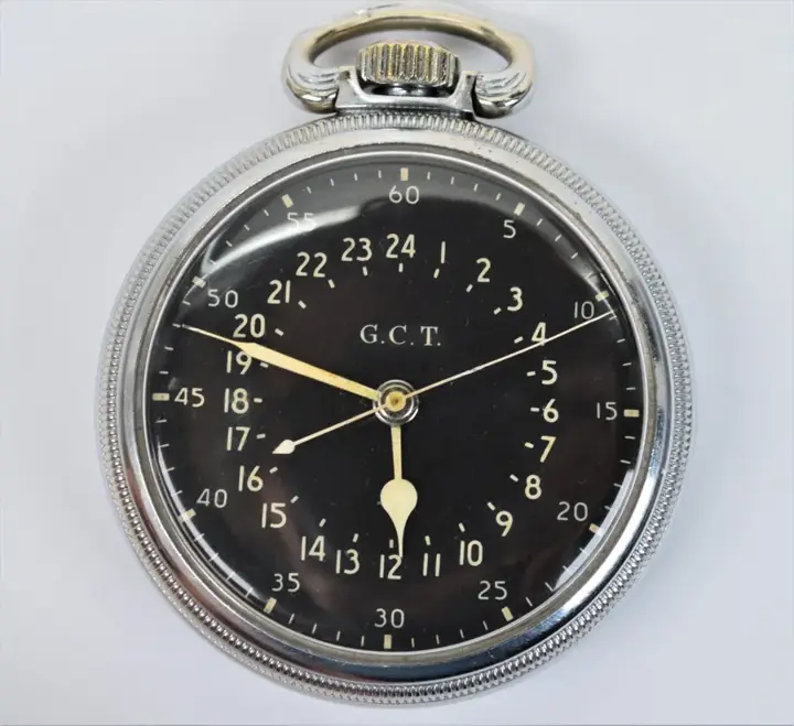 Wartime Era Hamilton Railway Grade US Military Steel Pocket Watch – 1942 — عکس ۳ از رکورد آرشیو WatchMuseum