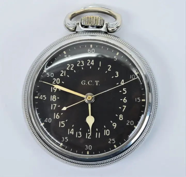 Wartime Era Hamilton Railway Grade US Military Steel Pocket Watch – 1942 — عکس ۵ از رکورد آرشیو WatchMuseum