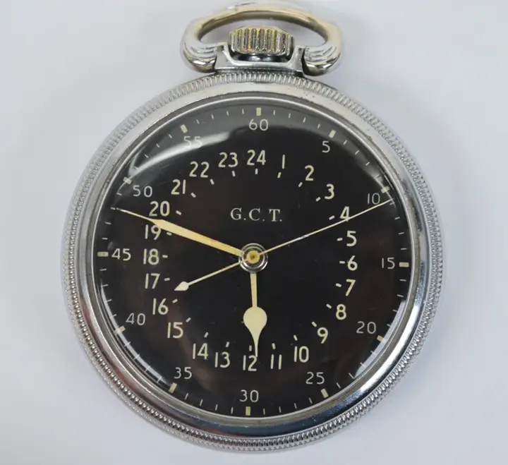 Wartime Era Hamilton Railway Grade US Military Steel Pocket Watch – 1942 — عکس ۷ از رکورد آرشیو WatchMuseum