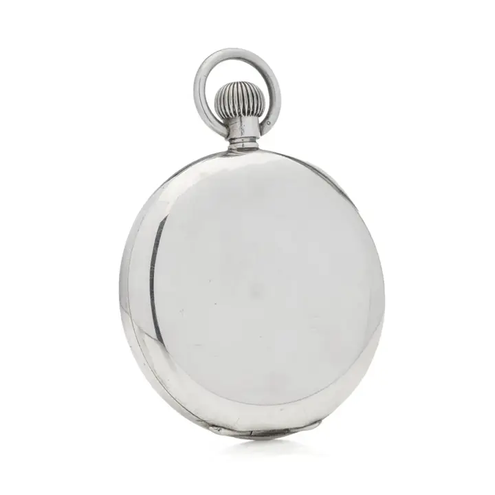 Wilsdorf & Davis ( early Rolex ) sterling 925 silver pocket watch – 1919 — عکس ۸ از رکورد آرشیو WatchMuseum